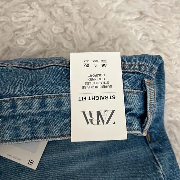 NWT Zara jeans - Picture 3 of 4